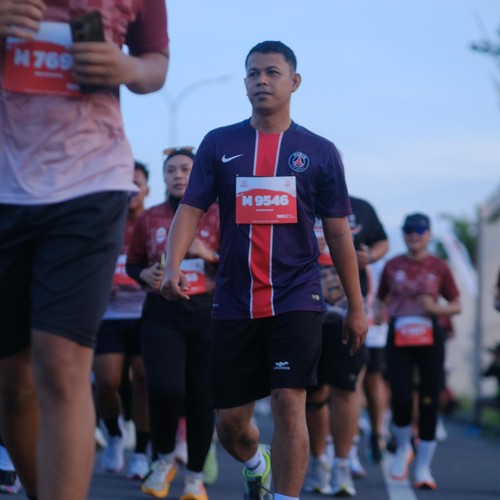 Race photo from KEDIRI HALF MARATHON 2026