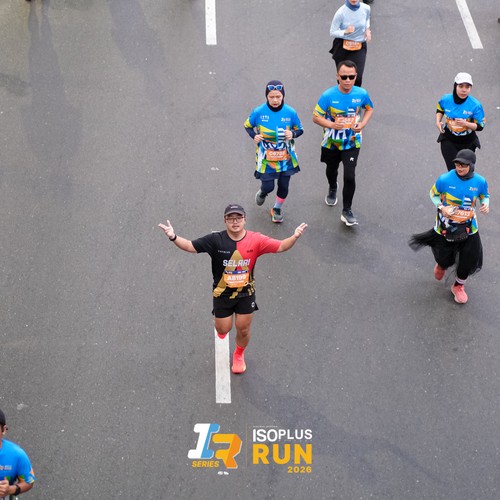 Race photo from ISOPLUS RUN 2026 - JAKARTA