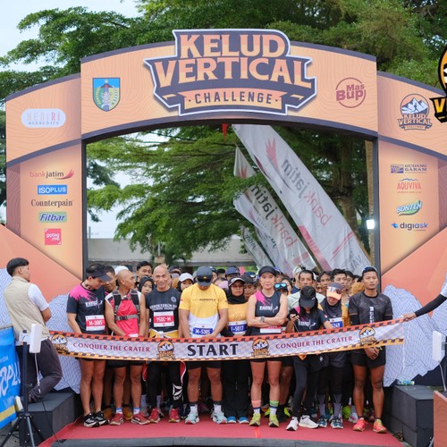 Race photo from KELUD VERTICAL CHALLENGE 2025