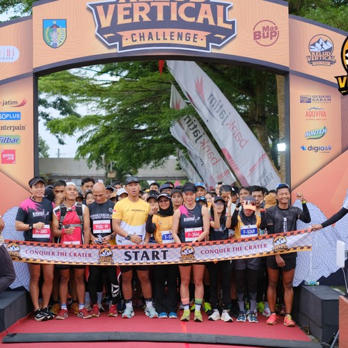 Race photo from KELUD VERTICAL CHALLENGE 2025