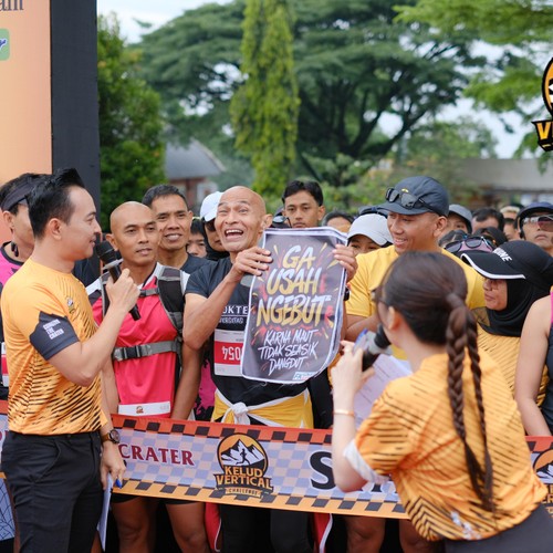 Race photo from KELUD VERTICAL CHALLENGE 2025