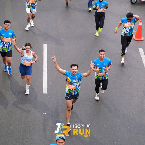 Race photo from ISOPLUS RUN 2026 - JAKARTA