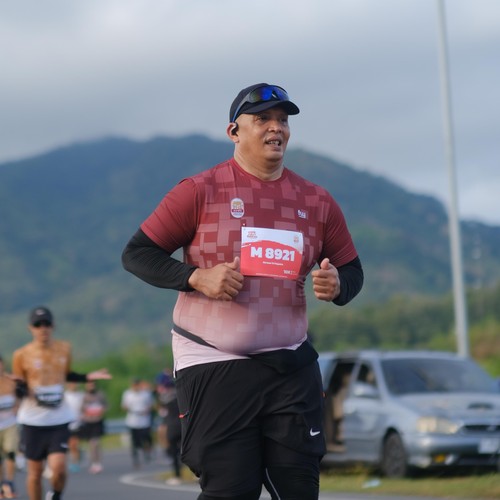 Race photo from KEDIRI HALF MARATHON 2026