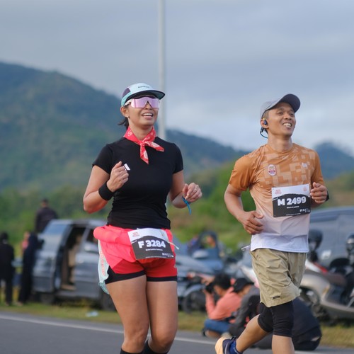 Race photo from KEDIRI HALF MARATHON 2026