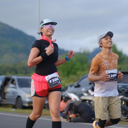 Race photo from KEDIRI HALF MARATHON 2026