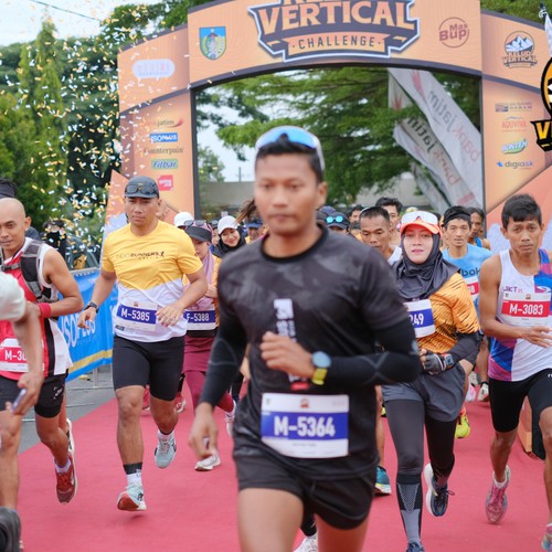 Race photo from KELUD VERTICAL CHALLENGE 2025