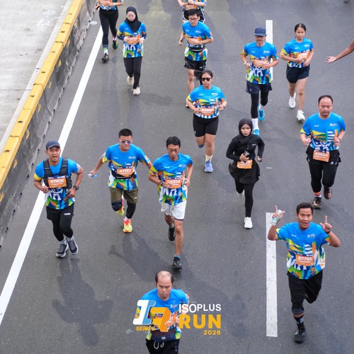Race photo from ISOPLUS RUN 2026 - JAKARTA