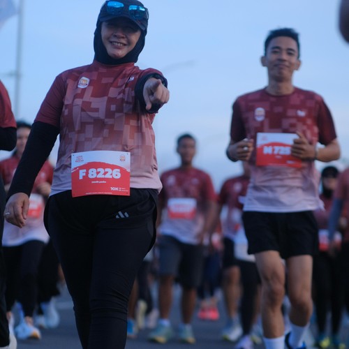 Race photo from KEDIRI HALF MARATHON 2026