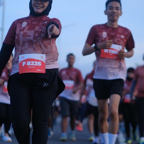 Race photo from KEDIRI HALF MARATHON 2026