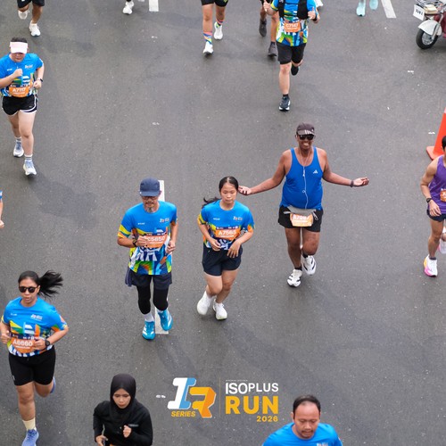 Race photo from ISOPLUS RUN 2026 - JAKARTA