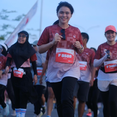 Race photo from KEDIRI HALF MARATHON 2026