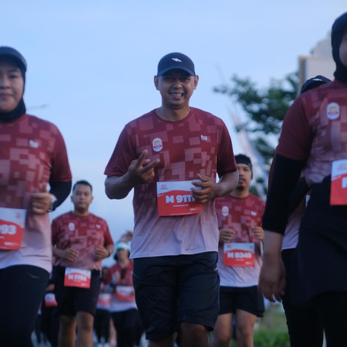 Race photo from KEDIRI HALF MARATHON 2026