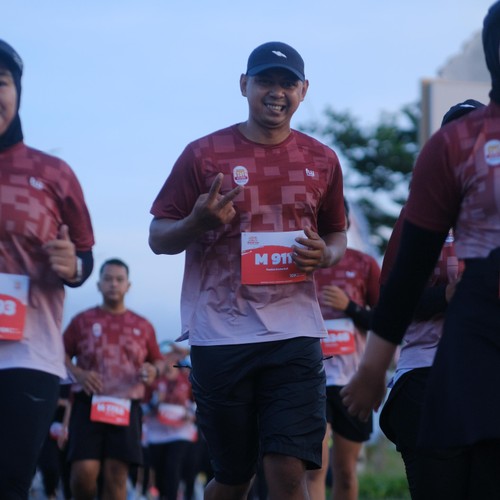 Race photo from KEDIRI HALF MARATHON 2026