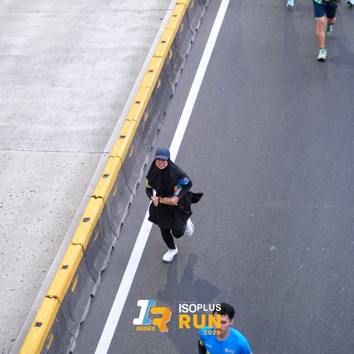 Race photo from ISOPLUS RUN 2026 - JAKARTA