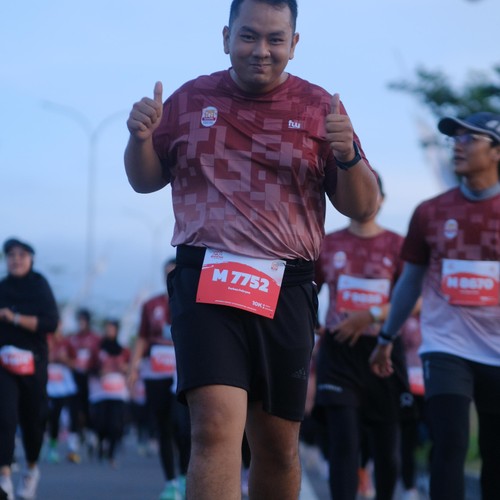 Race photo from KEDIRI HALF MARATHON 2026