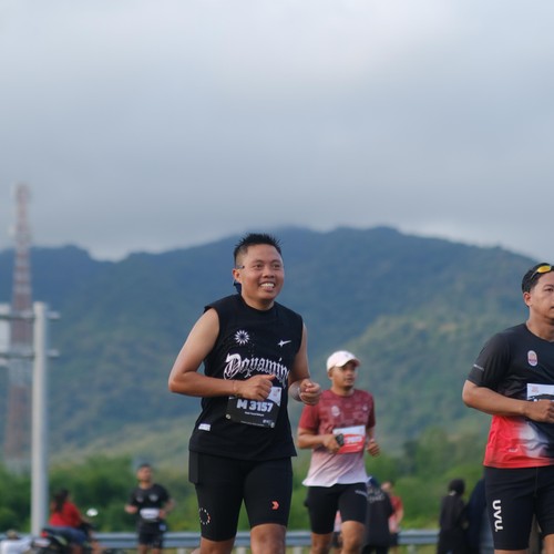 Race photo from KEDIRI HALF MARATHON 2026