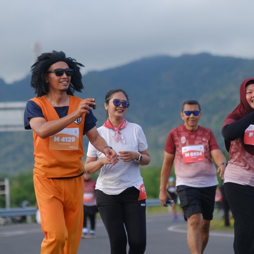 Race photo from KEDIRI HALF MARATHON 2026