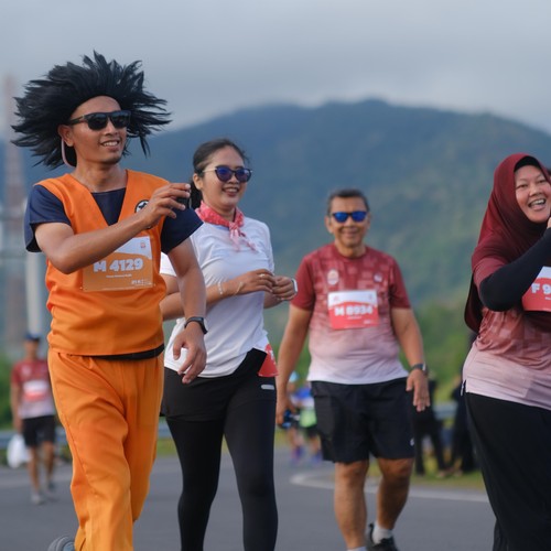 Race photo from KEDIRI HALF MARATHON 2026