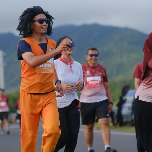 Race photo from KEDIRI HALF MARATHON 2026