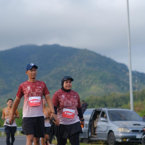 Race photo from KEDIRI HALF MARATHON 2026