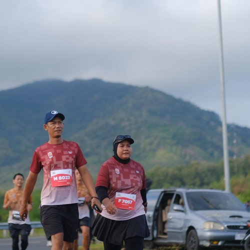 Race photo from KEDIRI HALF MARATHON 2026
