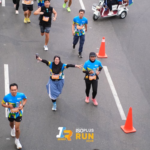 Race photo from ISOPLUS RUN 2026 - JAKARTA