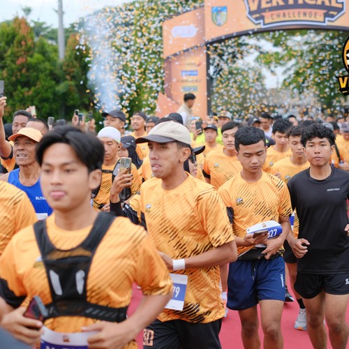 Race photo from KELUD VERTICAL CHALLENGE 2025