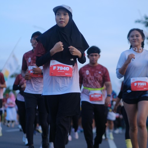 Race photo from KEDIRI HALF MARATHON 2026
