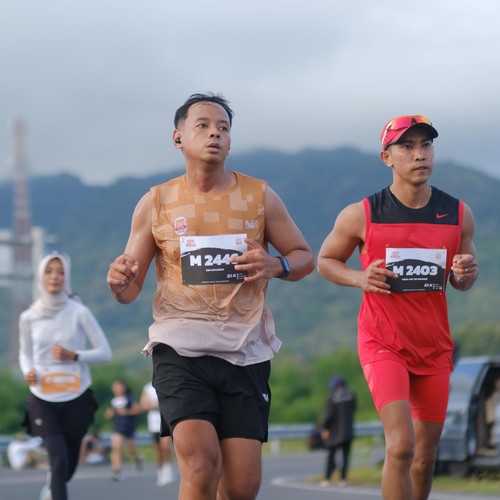 Race photo from KEDIRI HALF MARATHON 2026