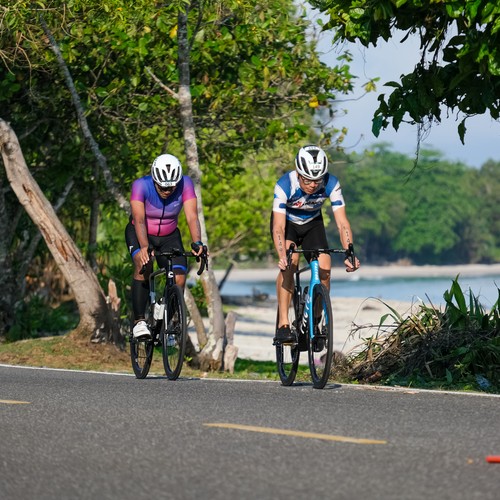 Race photo from Belitung Multisport Festival