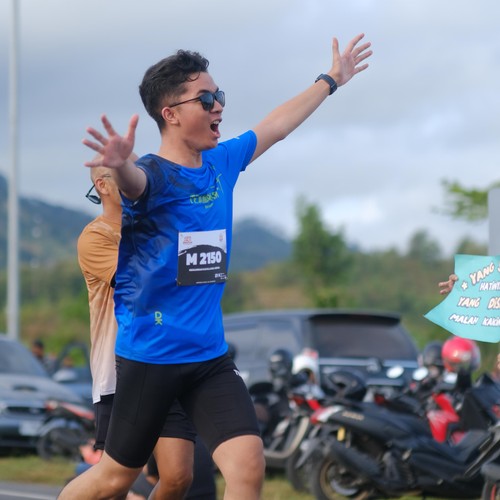 Race photo from KEDIRI HALF MARATHON 2026