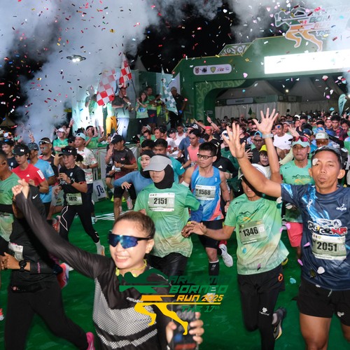 Race photo from ARUTMIN BORNEO RUN 2025