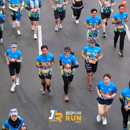 Race photo from ISOPLUS RUN 2026 - JAKARTA