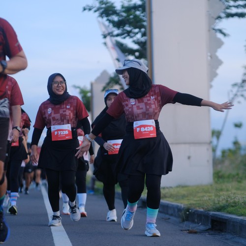 Race photo from KEDIRI HALF MARATHON 2026