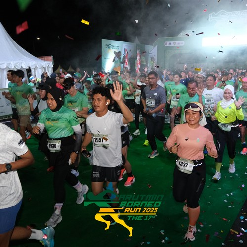 Race photo from ARUTMIN BORNEO RUN 2025