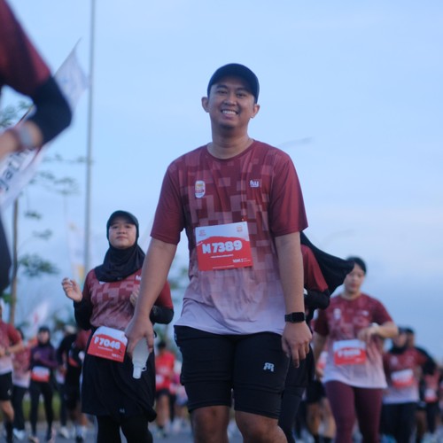 Race photo from KEDIRI HALF MARATHON 2026