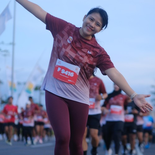 Race photo from KEDIRI HALF MARATHON 2026