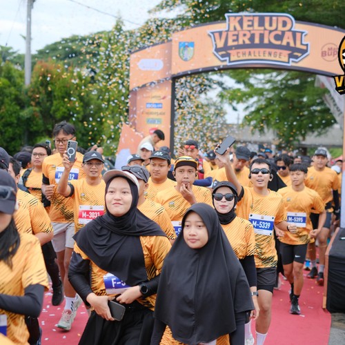Race photo from KELUD VERTICAL CHALLENGE 2025