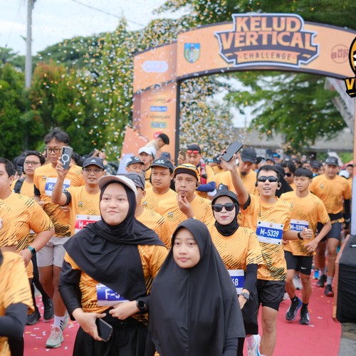 Race photo from KELUD VERTICAL CHALLENGE 2025
