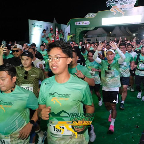 Race photo from ARUTMIN BORNEO RUN 2025