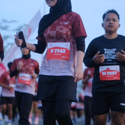 Race photo from KEDIRI HALF MARATHON 2026
