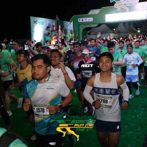 Race photo from ARUTMIN BORNEO RUN 2025