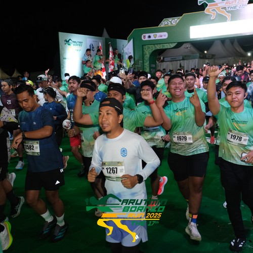 Race photo from ARUTMIN BORNEO RUN 2025