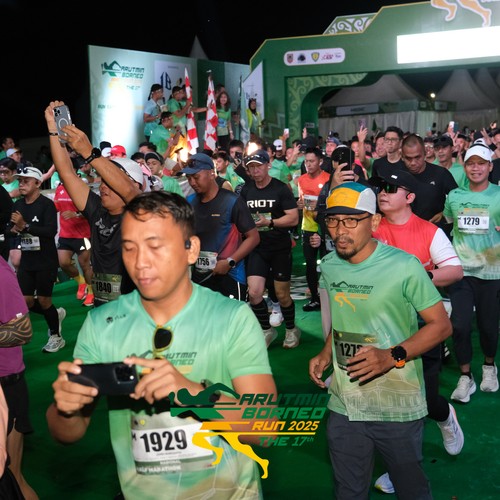 Race photo from ARUTMIN BORNEO RUN 2025