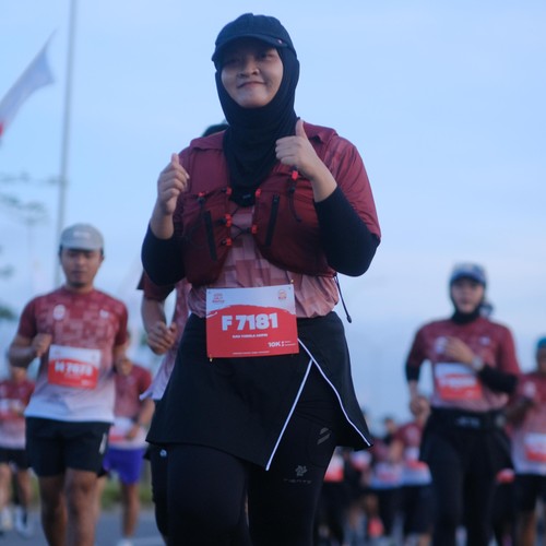 Race photo from KEDIRI HALF MARATHON 2026