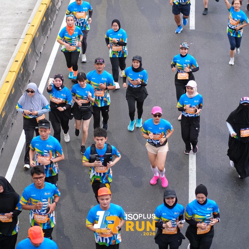Race photo from ISOPLUS RUN 2026 - JAKARTA