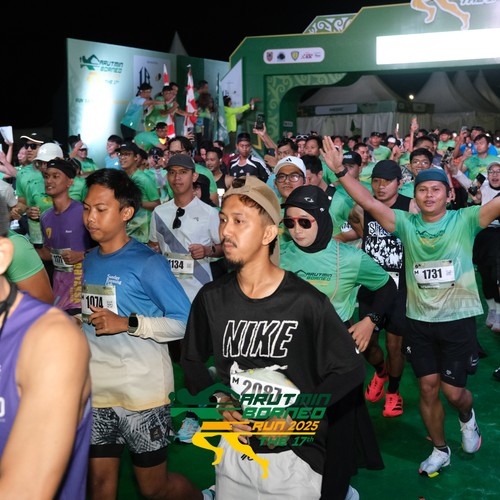 Race photo from ARUTMIN BORNEO RUN 2025