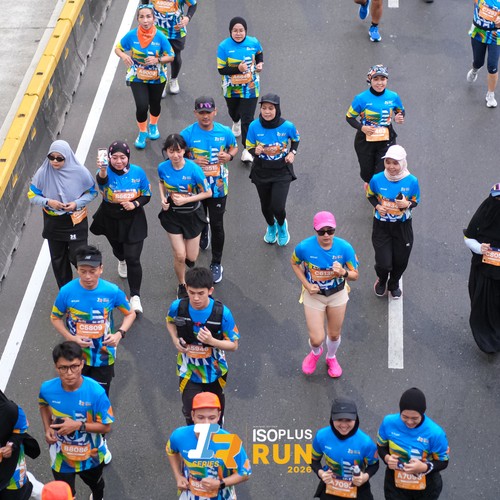 Race photo from ISOPLUS RUN 2026 - JAKARTA