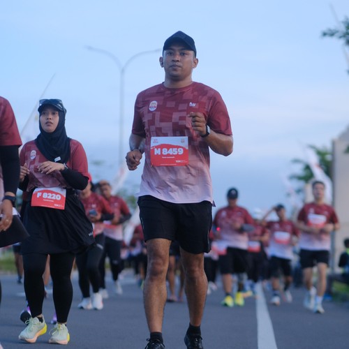 Race photo from KEDIRI HALF MARATHON 2026