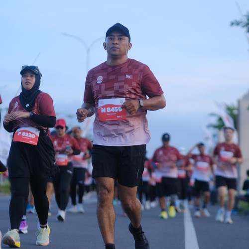 Race photo from KEDIRI HALF MARATHON 2026